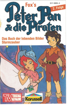 "Peter Pan & die Piraten" Folge 2, MC-Hörspiel von 1991 - GEBRAUCHT